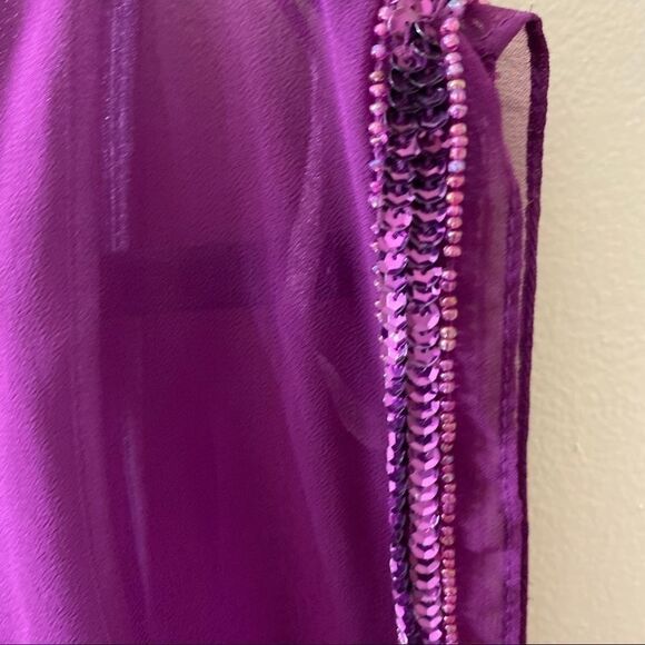 Aidan Mattox Beaded Mini Dress Sz 2 - Picture 4 of 7